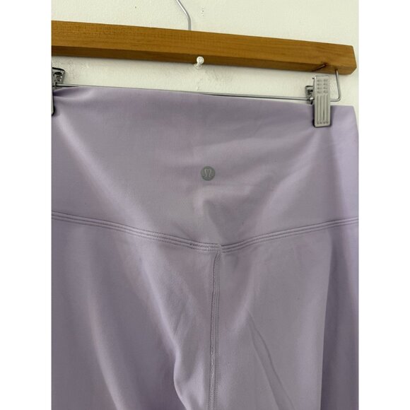 Lululemon Women's Lavender High Rise Double lined Align High-Rise Crop Size 8 - Picture 4 of 5